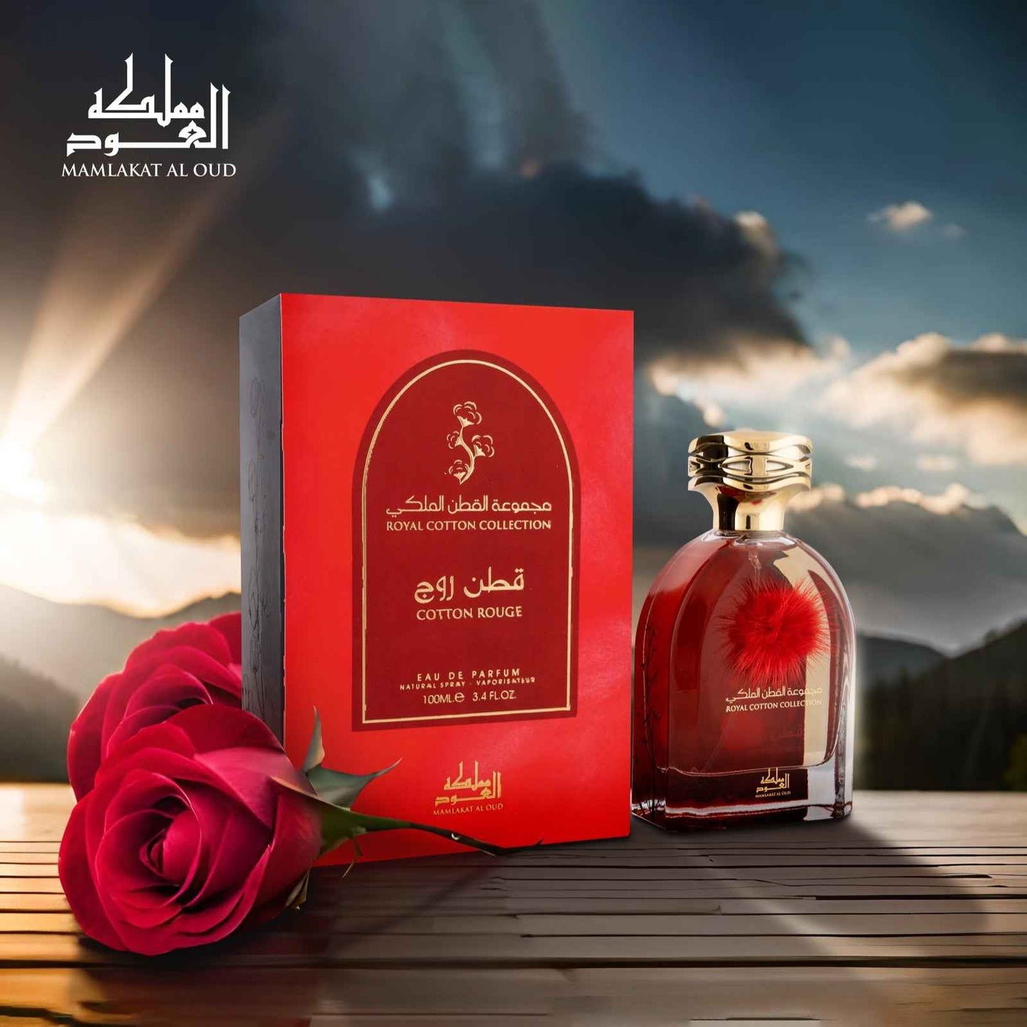 Mamlakat Al Oud - Cotton Rouge Eau de Parfum 100 ml - PARFUM DUBAI STORE