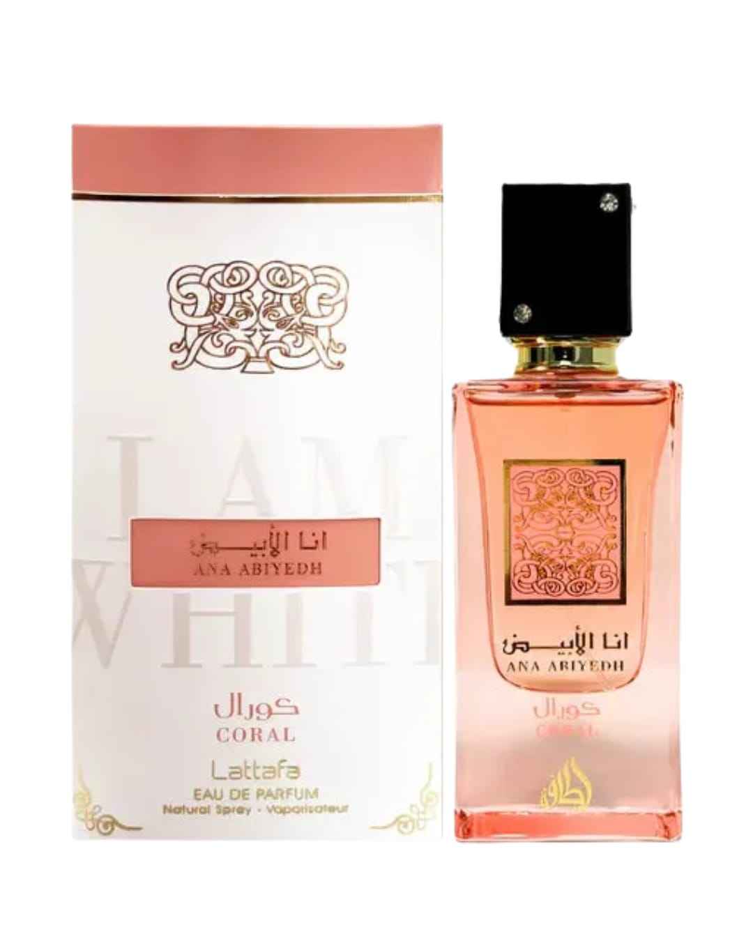 Ana Abiyedh Coral 100 ml - Lattafa - PARFUM DUBAI STORE