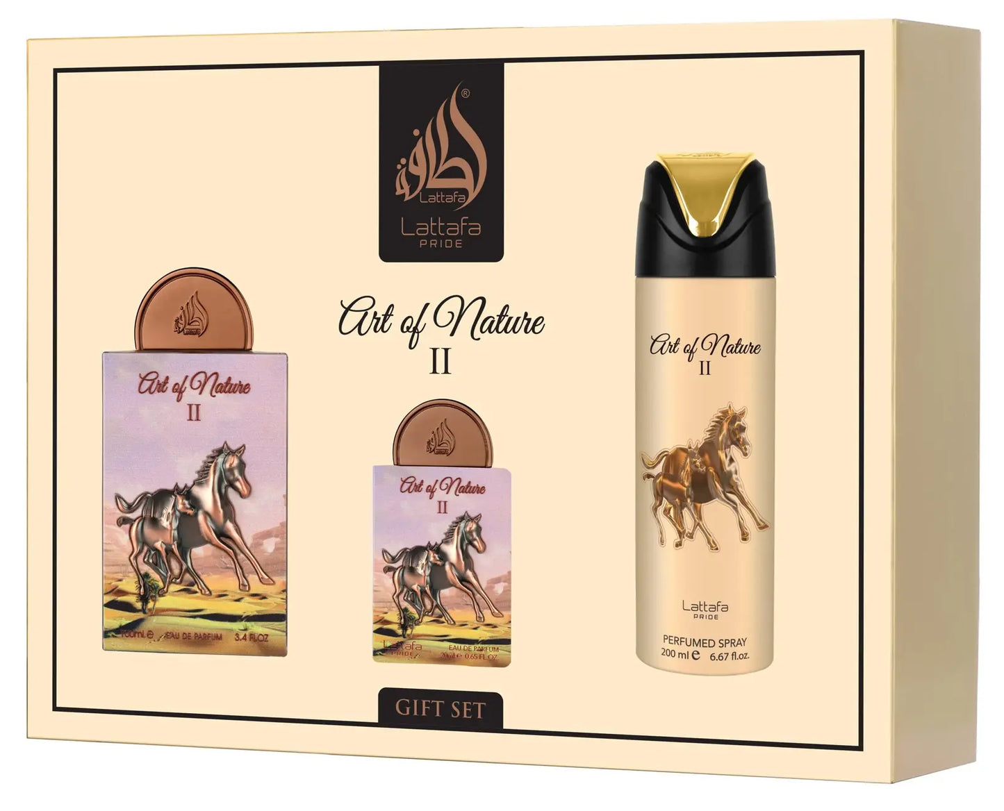 Coffret cadeau Art of Nature II de Lattafa Pride