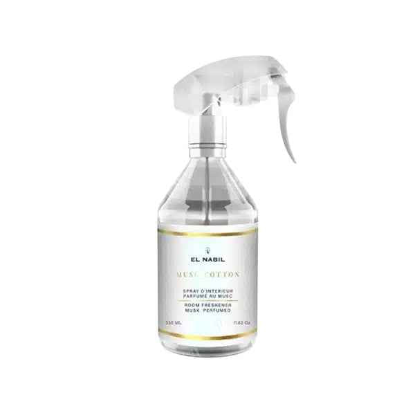 Spray textile Musc Cotton 350 ml - El Nabil - PARFUM DUBAI STORE