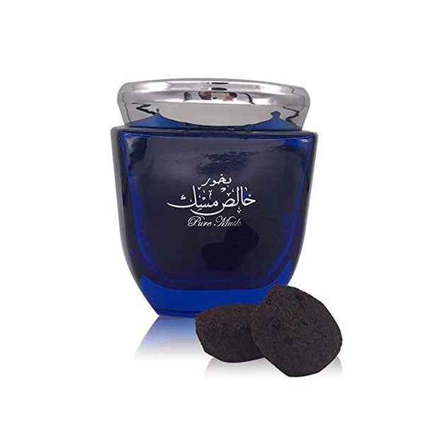 lot de 12 pièces bakhour Pure Musk 40 g - Ard Al Zaafaran - PARFUM DUBAI STORE