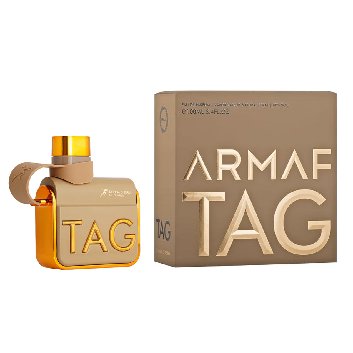 Armaf Tag Donna Di Terra 100 ml avec son étui