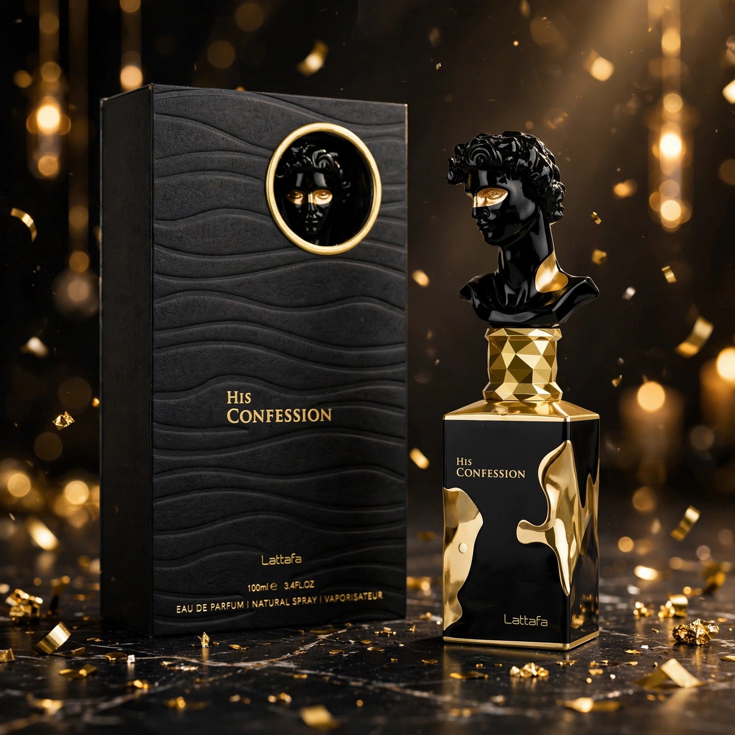 His Confession 100 ml - Parfum de Lattafa pour Homme