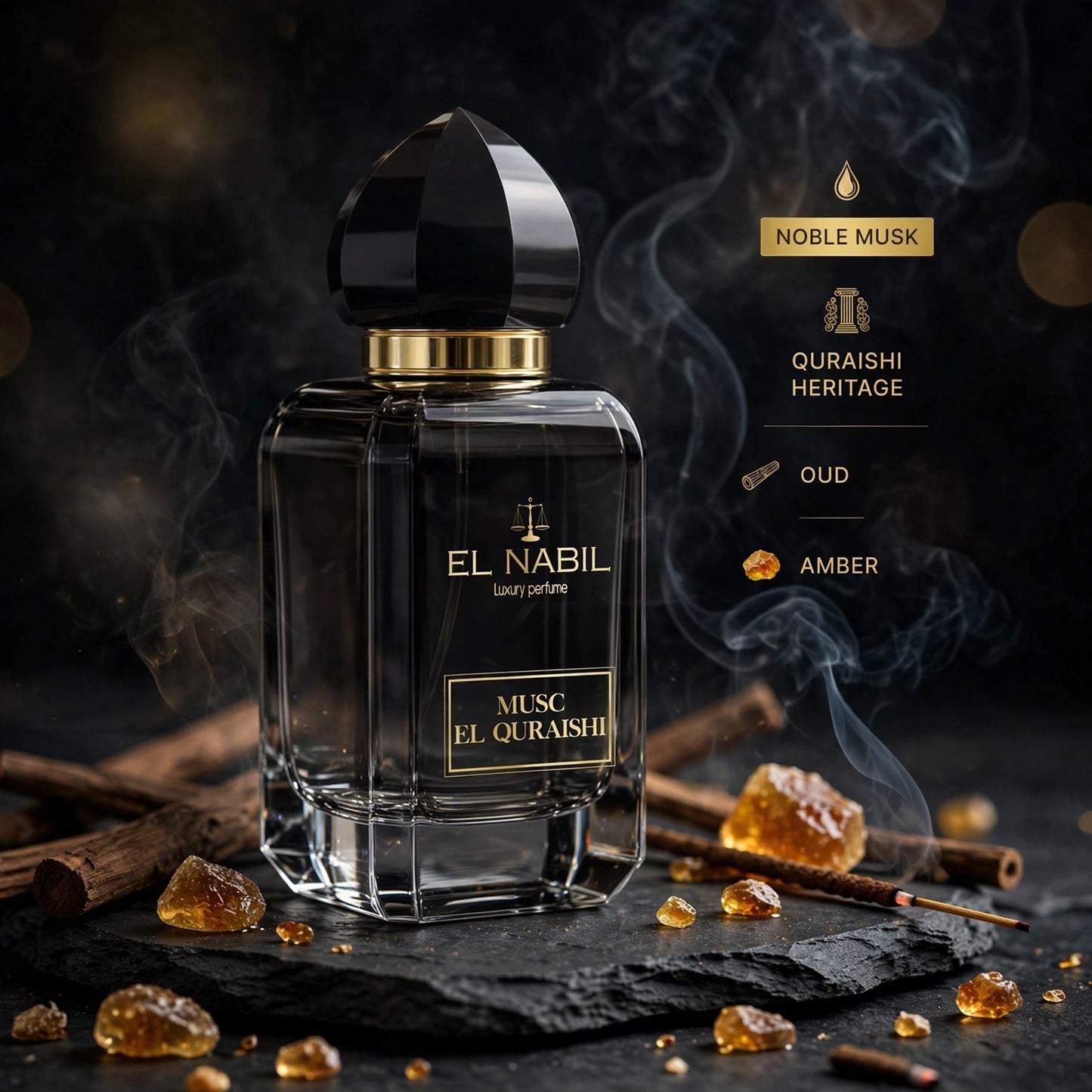 Musk El Quraishi Eau de Parfum 65ml - El Nabil