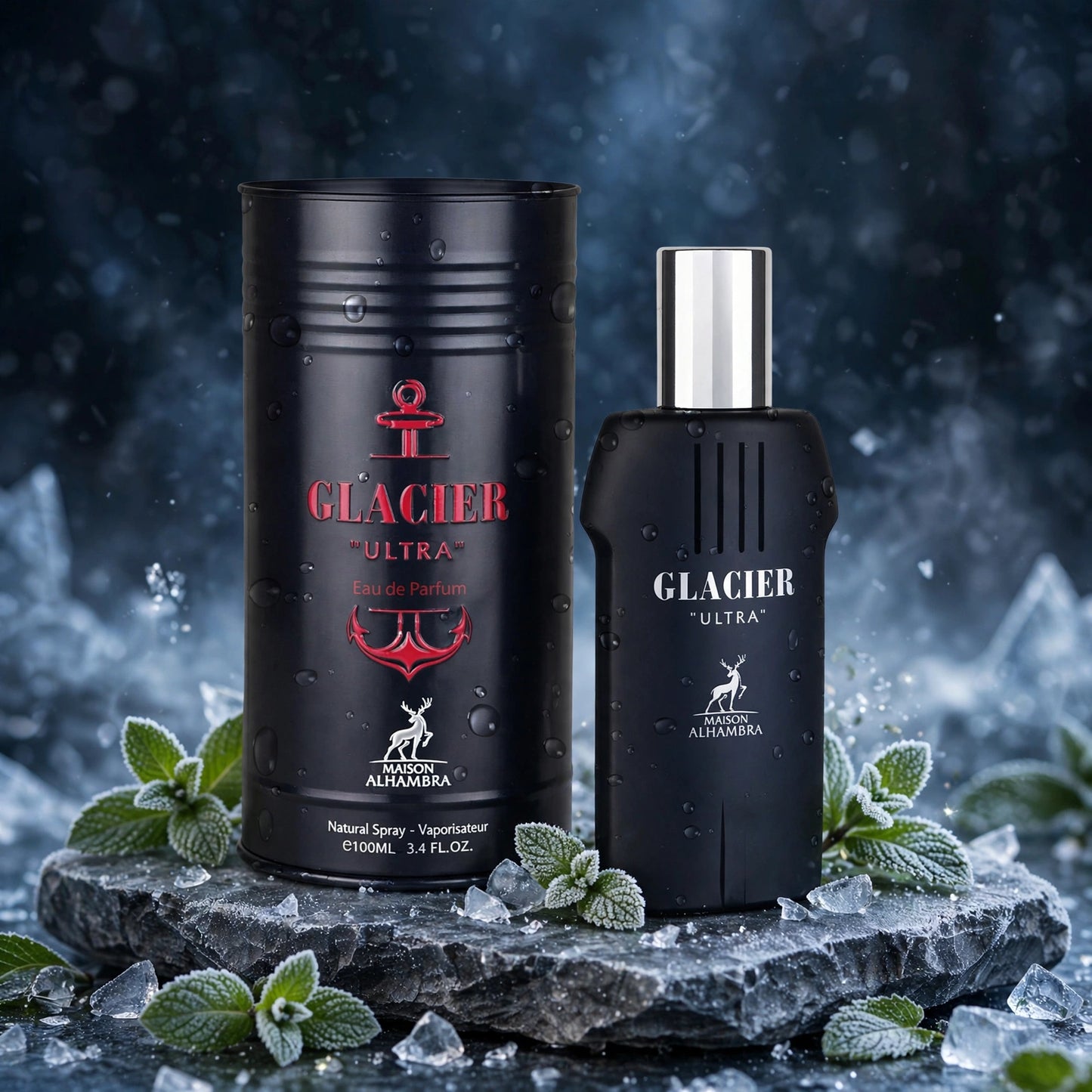 Glacier Ultra Eau de Parfum 100ml - Maison Alhambra