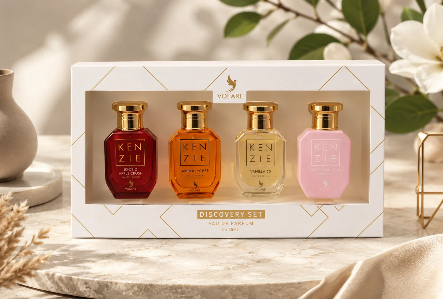 Coffret Kenzie Discovery Set - Volaré - Eau de Parfum - 4 x 25 ml