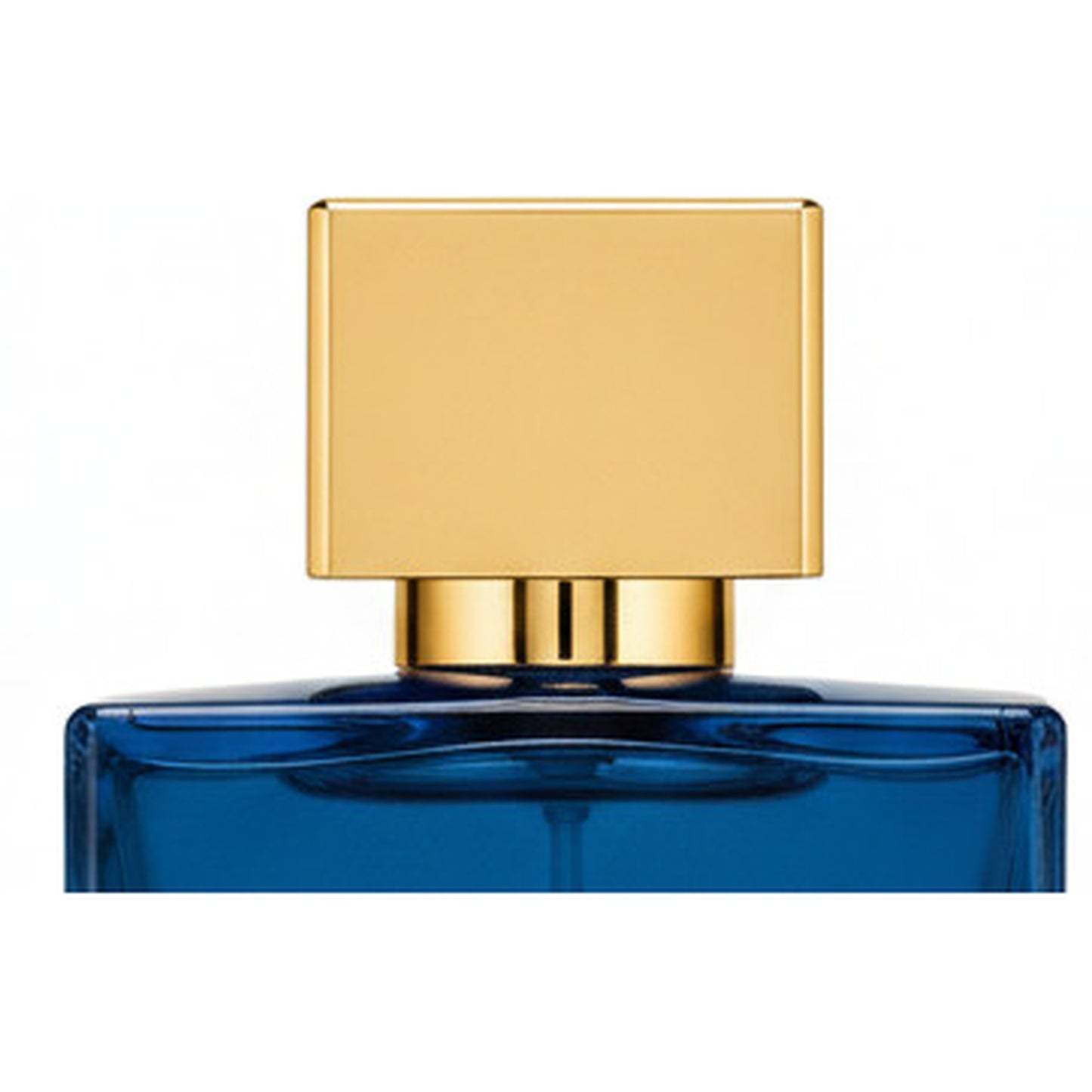 Wadi Al Khaleej Liam Blue Shine Eau de Parfum 100ml - bouchon doré gros plan