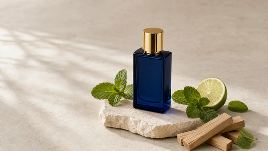 Flacon générique de parfum masculin frais et boisé de 35 ml