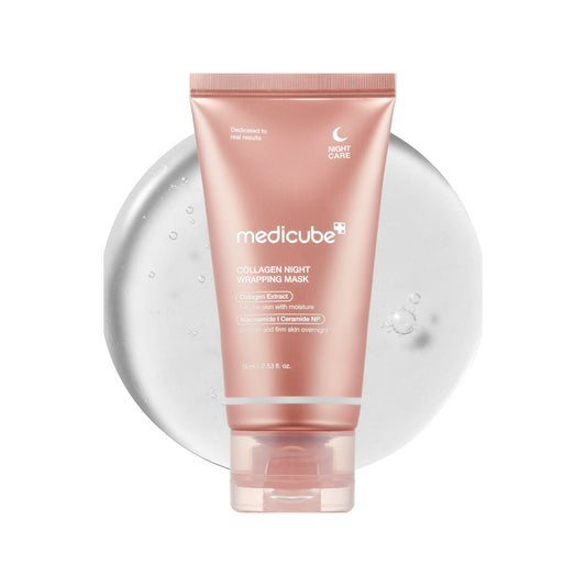 Masque de nuit au collagène Medicube Collagen Night Wrapping Mask 75 ml, vue de face