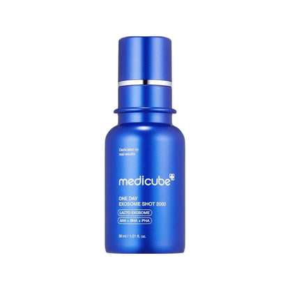 Ampoule Medicube One Day Exosome Shot Pore Ampoule 2000, flacon 30 ml vue de face