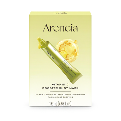 Arencia Vitamin C Booster Shot Mask - fond blanc