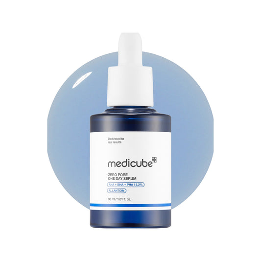Sérum pores dilatés Medicube Zero Pore One Day Serum, flacon 30 ml vue de face