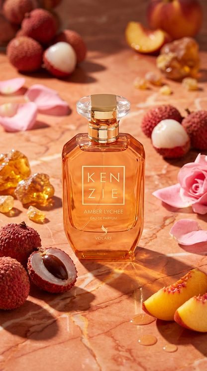 Eau de Parfum Kenzie Amber Lychée  100 ml -Volaré