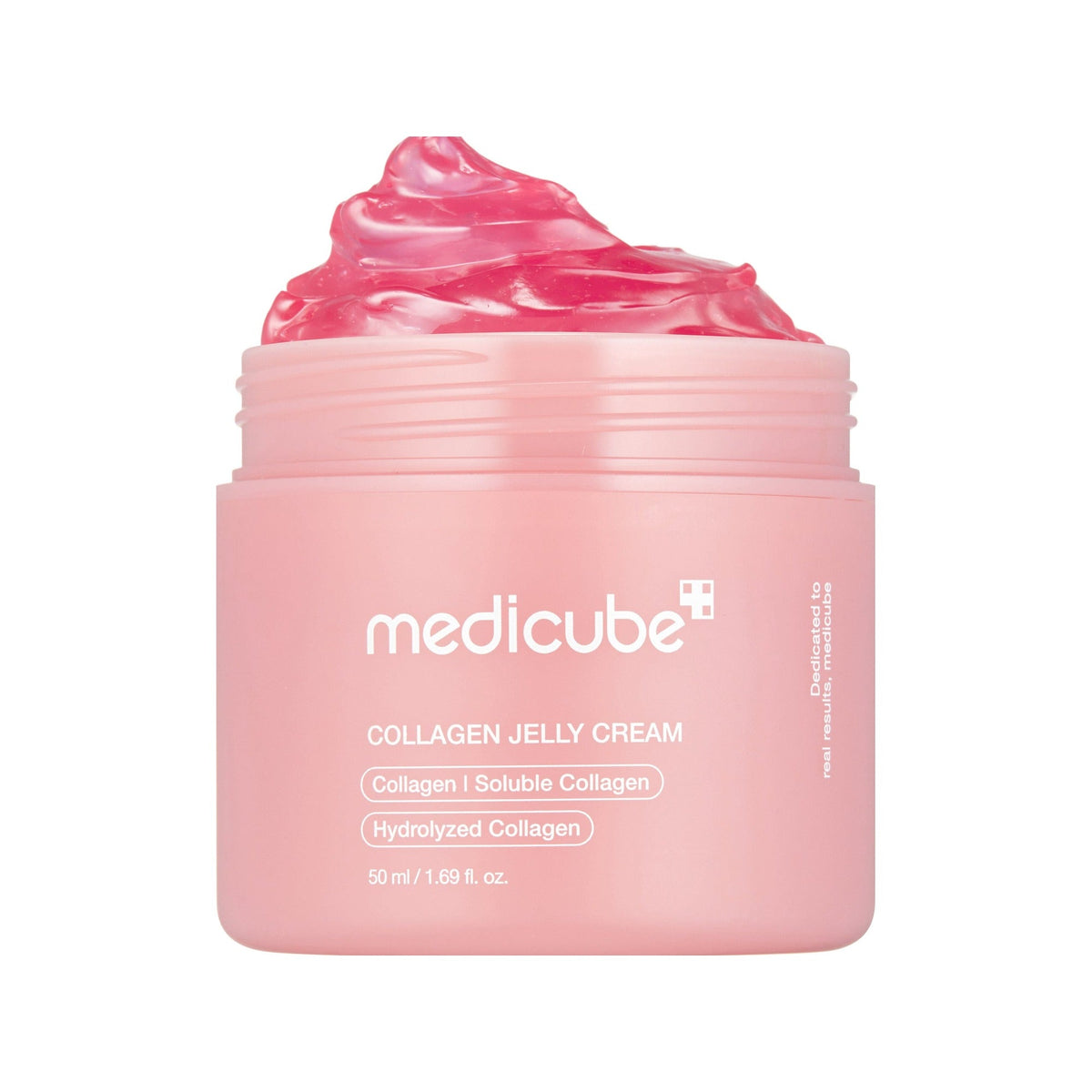 Pot de crème au collagène Medicube Collagen Jelly Cream 50 ml, vue de face