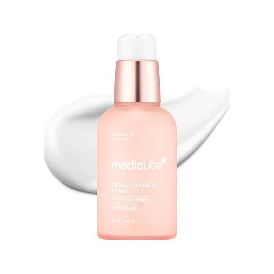 Sérum Medicube Triple Collagen Serum 4.0 en flacon pompe de 55 ml