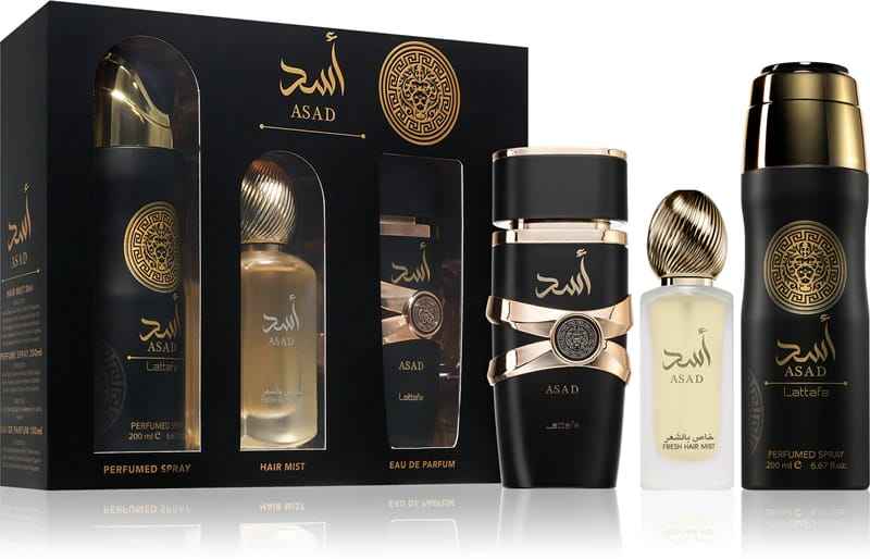 Coffret cadeau Asad - Lattafa Perfumes - PARFUM DUBAI STORE