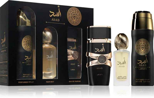 Coffret cadeau Asad - Lattafa Perfumes - PARFUM DUBAI STORE