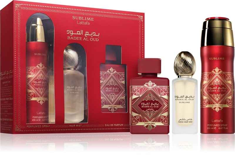 Coffret cadeau Badee Al Oud - Lattafa Perfumes - PARFUM DUBAI STORE