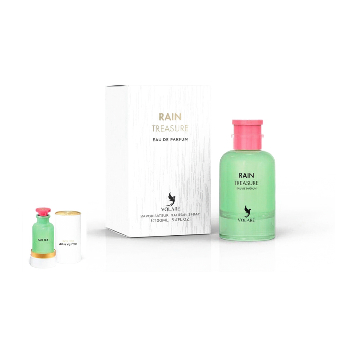 Rain Treasure 100ml Volare - fond blanc