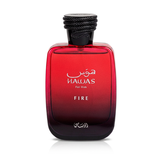 Hawas Fire 100ml Rasasi - fond blanc