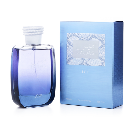 Hawas Ice 100ml Rasasi - fond blanc
