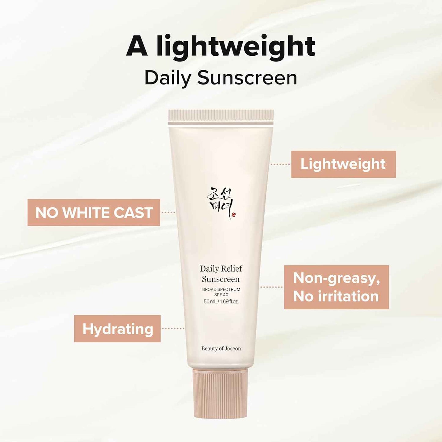 Daily Relief Sunscreen 50 ml - Beauty of Joseon - PARFUM DUBAI STORE