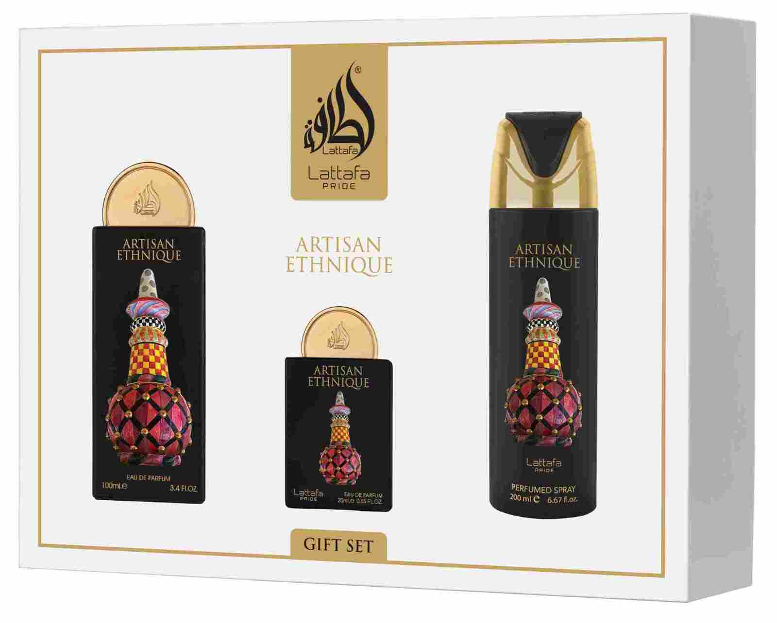 Coffret cadeau Artisan Ethnique de Lattafa Pride