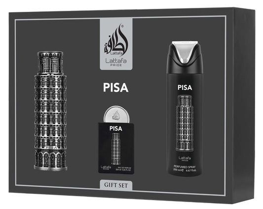 Gift set Pisa de Lattafa Pride