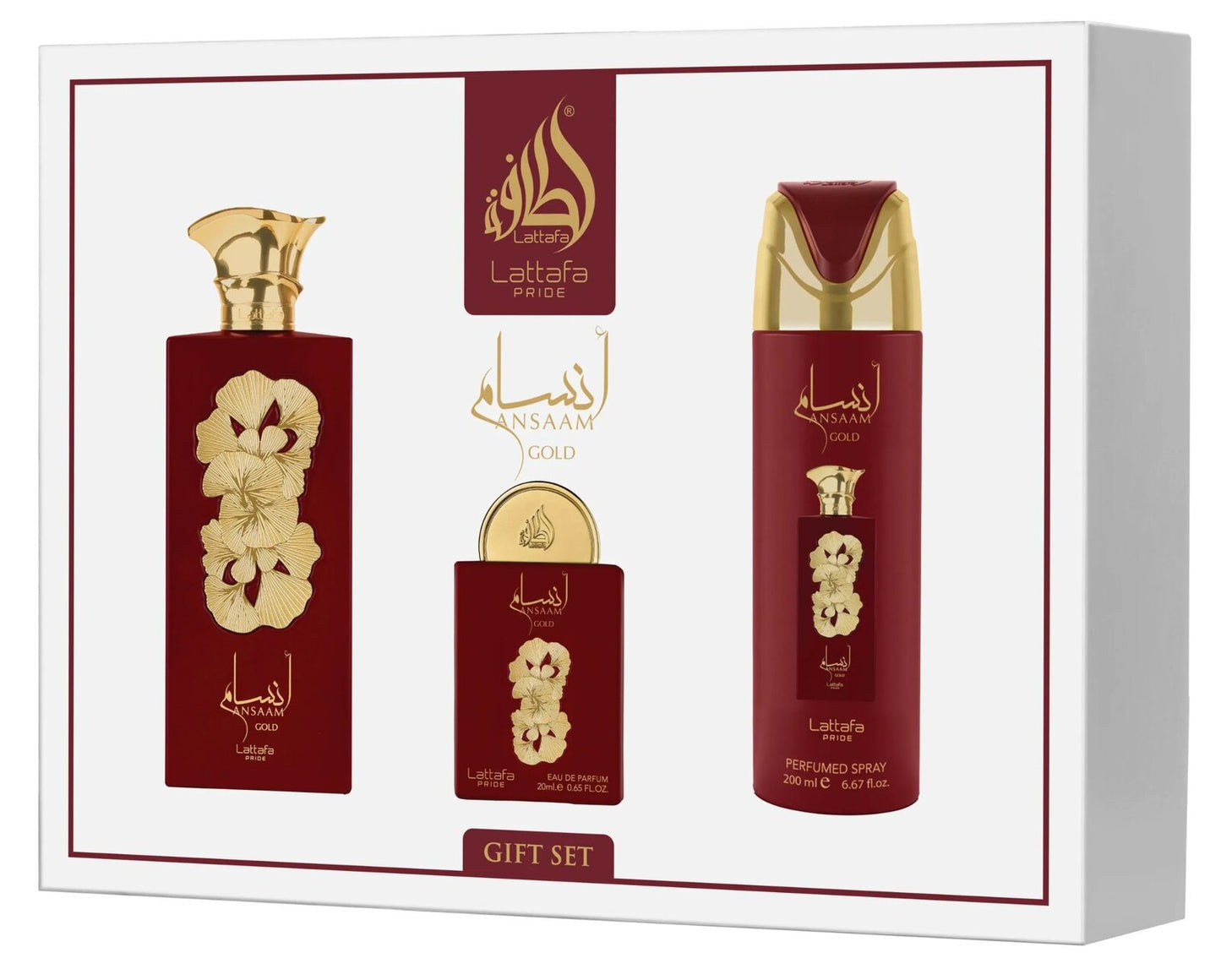 Coffret cadeau Annam Gold de Lattafa Pride