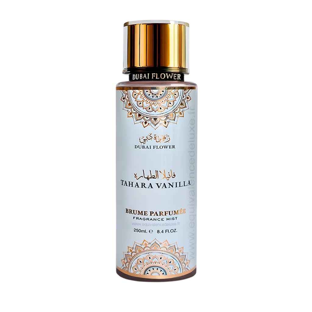 Brume parfumée Vanilla Tahara 250 ml - Dubai Flower - PARFUM DUBAI STORE