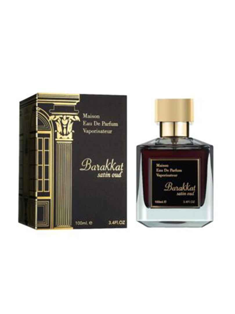Eau de parfum Barakkat Satin Oud 100ml - Fragrance World - PARFUM DUBAI STORE