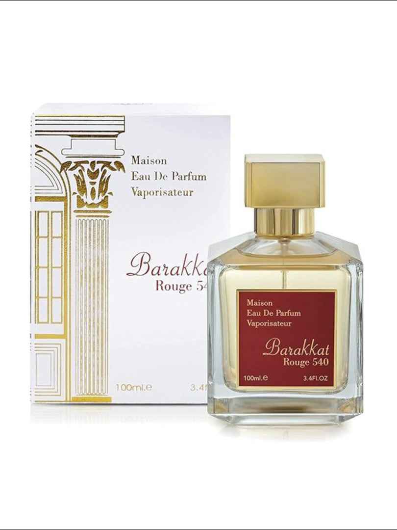 Eau de parfum  Barakkat Rouge 540 (100 ml ) - Fragrance World - PARFUM DUBAI STORE