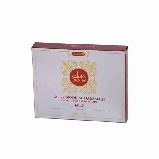 Musc solide Noor Al Haramain (16 pièces) - Hemani - PARFUM DUBAI STORE