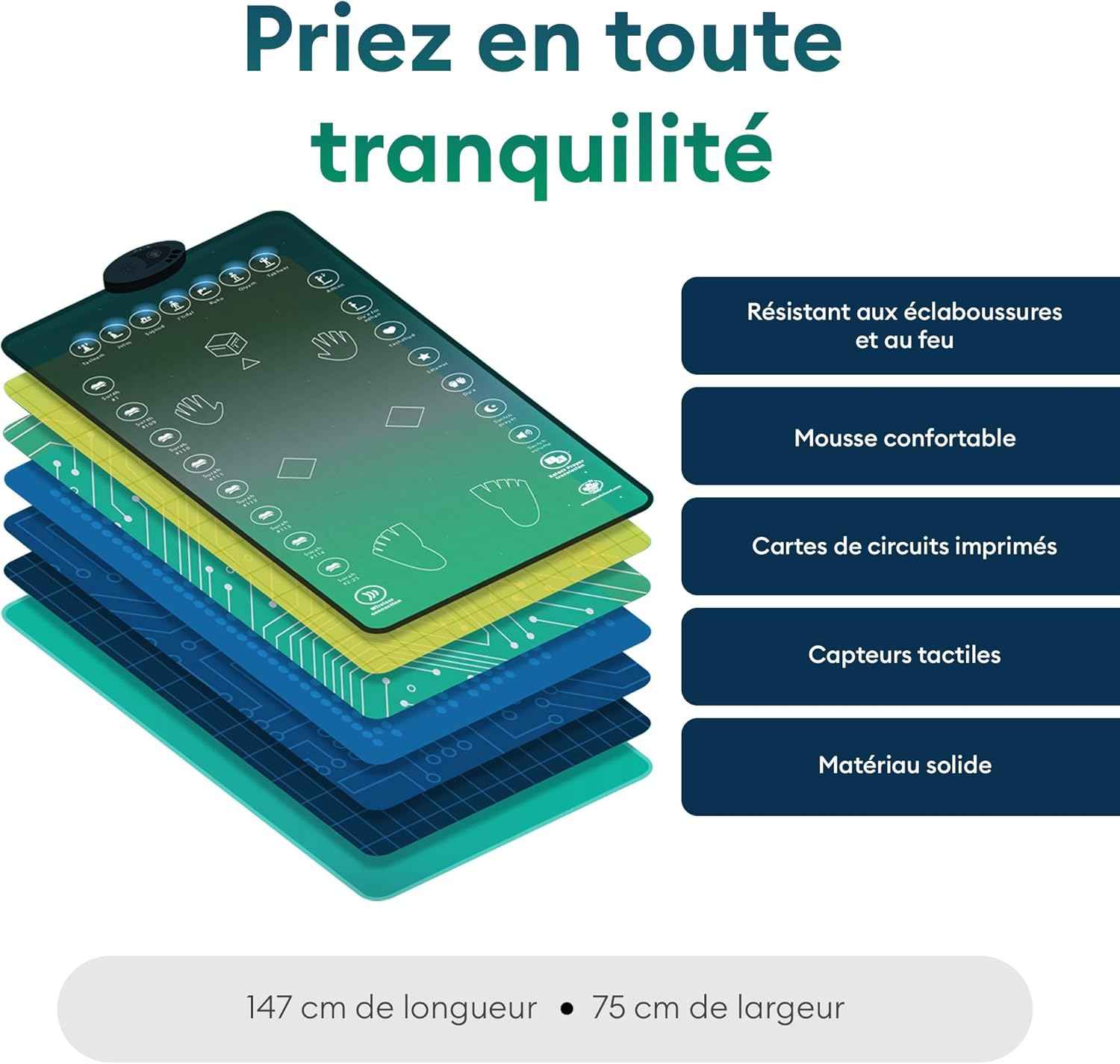 Tapis de Prière Interactif My Salah Mat : L'Innovation au Service de l'Apprentissage - PARFUM DUBAI STORE