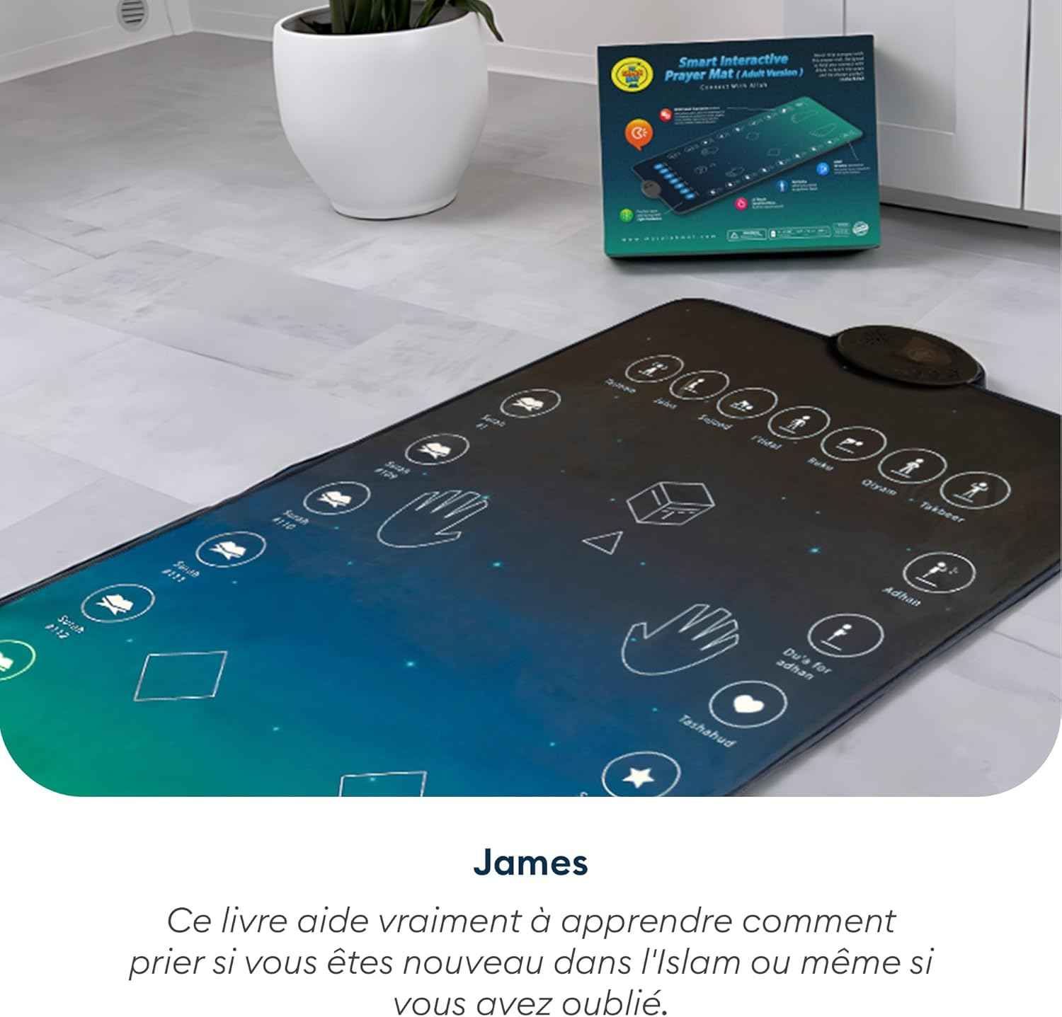 Tapis de Prière Interactif My Salah Mat : L'Innovation au Service de l'Apprentissage - PARFUM DUBAI STORE