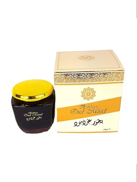 Bakhoor Oud Mood Ard Al Zaafaran 80g – Encens Oriental de Luxe pour Maison et Vêtements