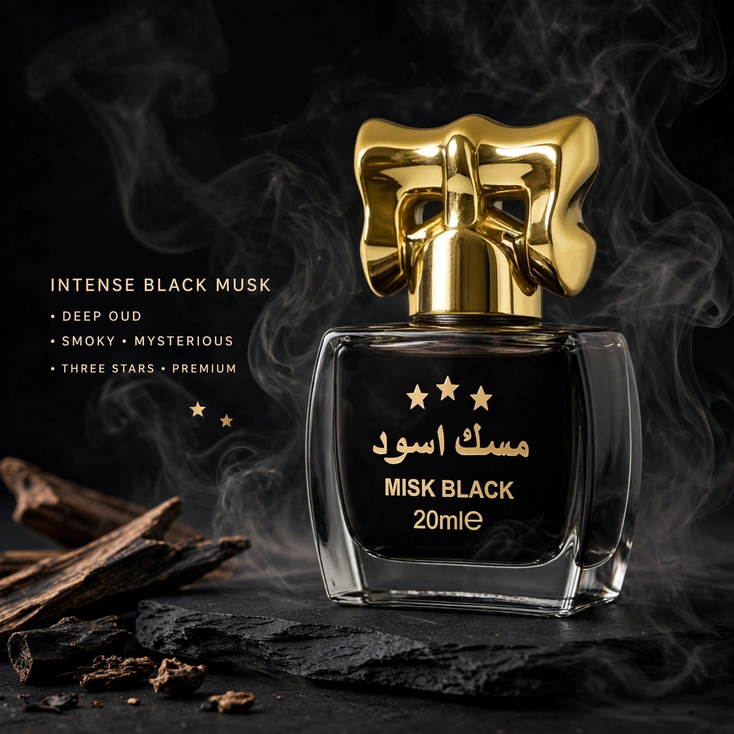 Misk Black 20 ml - Jamal Perfum