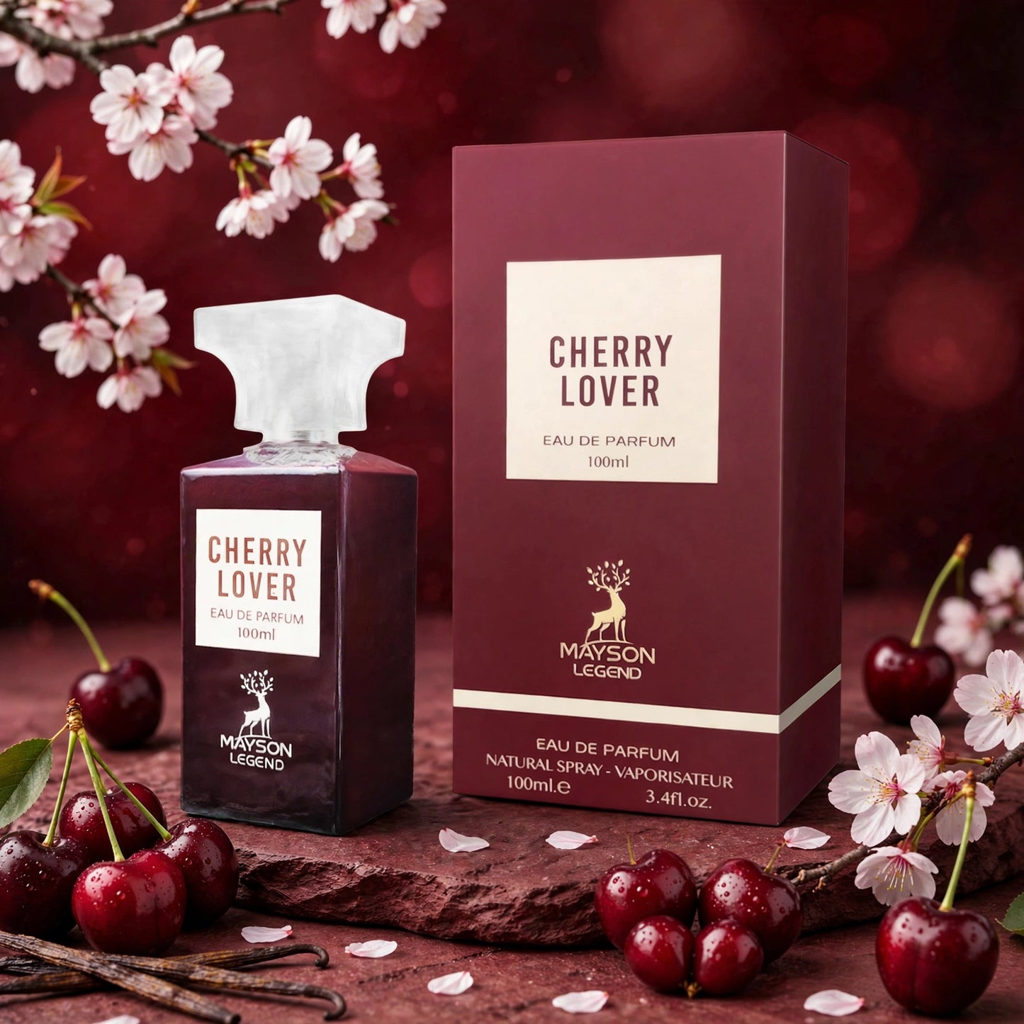 Eau de Parfum Cherry Lover 100 ml - Mayson Legend