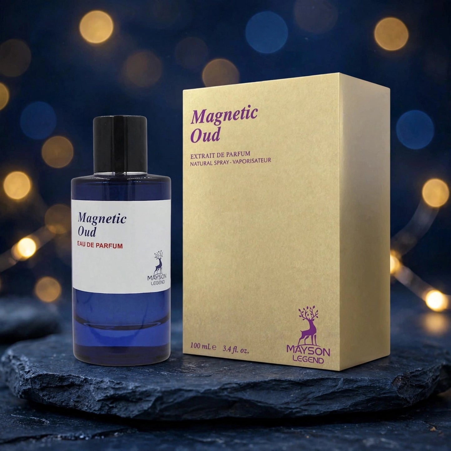 Extrait de Parfum Magnetic Oud 100 ml - Mayson Legend