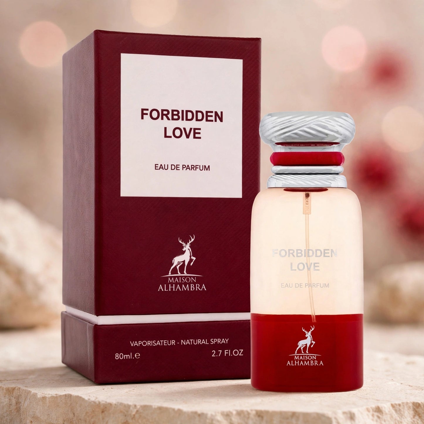 Forbidden Love Eau de Parfum 80ml - Maison Alhambra