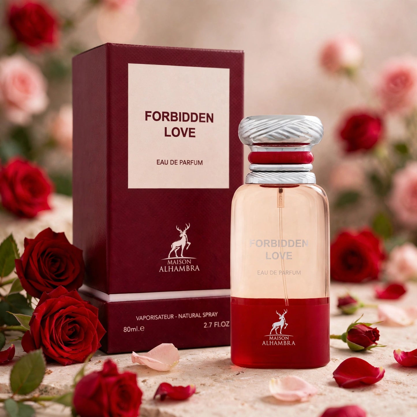 Forbidden Love Eau de Parfum 80ml - Maison Alhambra