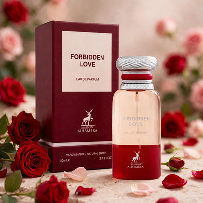 Forbidden Love Eau de Parfum 80ml - Maison Alhambra