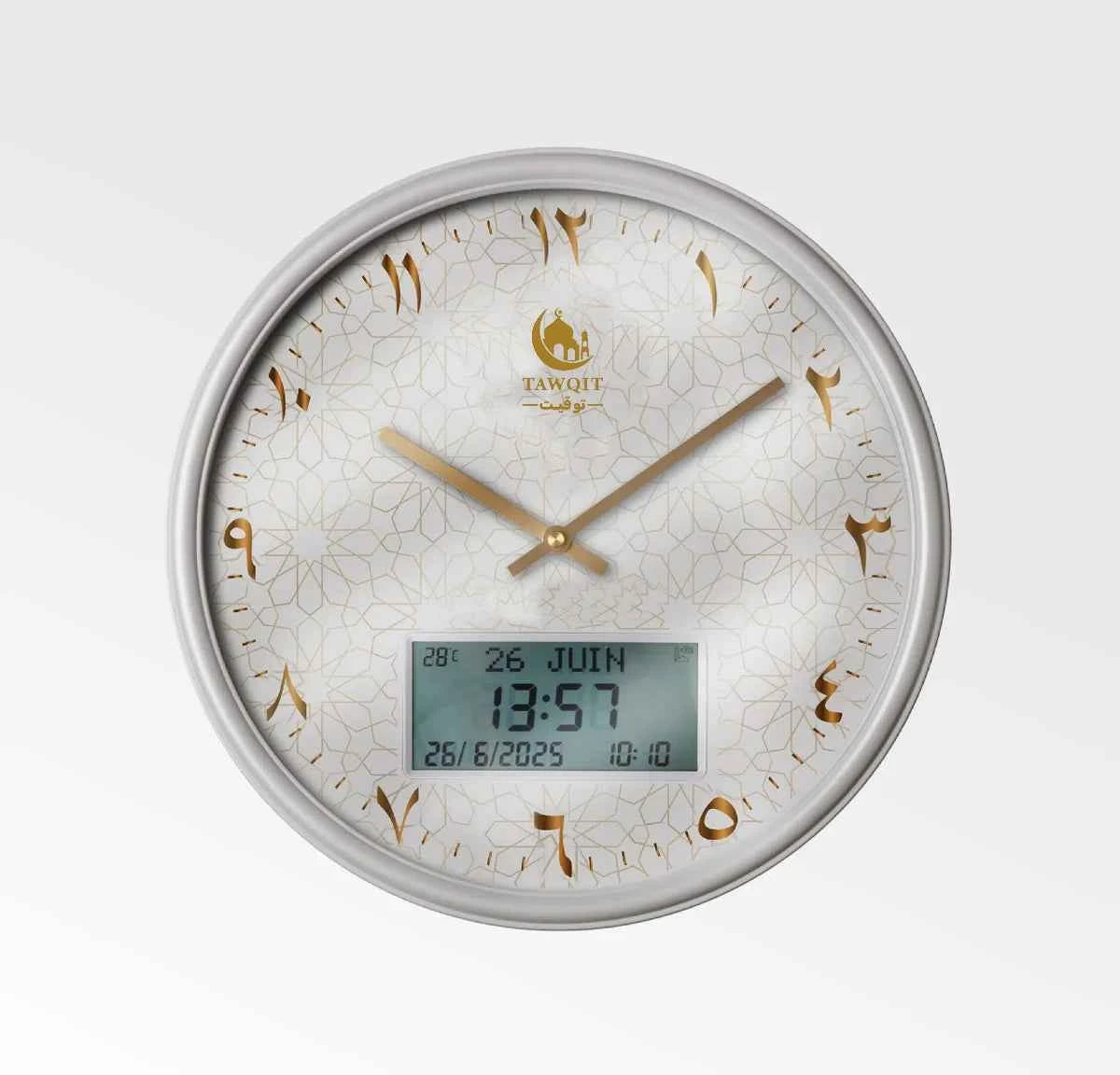 Horloge Azan TAWQIT : L'Excellence d'une Marque Française au Service de votre Spiritualité - PARFUM DUBAI STORE