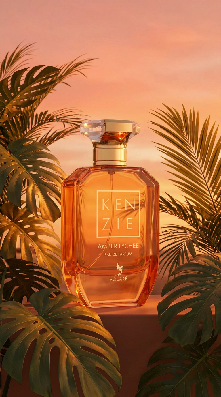 Eau de Parfum Kenzie Amber Lychée  100 ml -Volaré