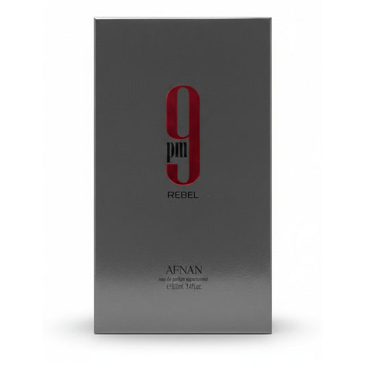 Afnan 9pm Rebel Eau de Parfum 100ml - flacon fruité boisé ambré