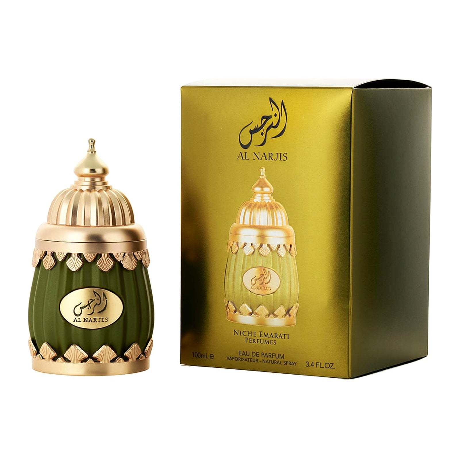 Eau de Parfum Al Narjis 100 ml Niche Emarati Perfumes - flacon studio