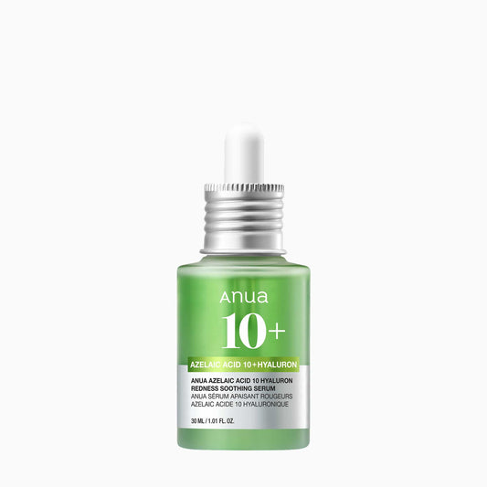 Anua Azelaic Acid 10% Hyaluron Redness Soothing Serum 30 ml - flacon sérum anti-rougeurs Anua