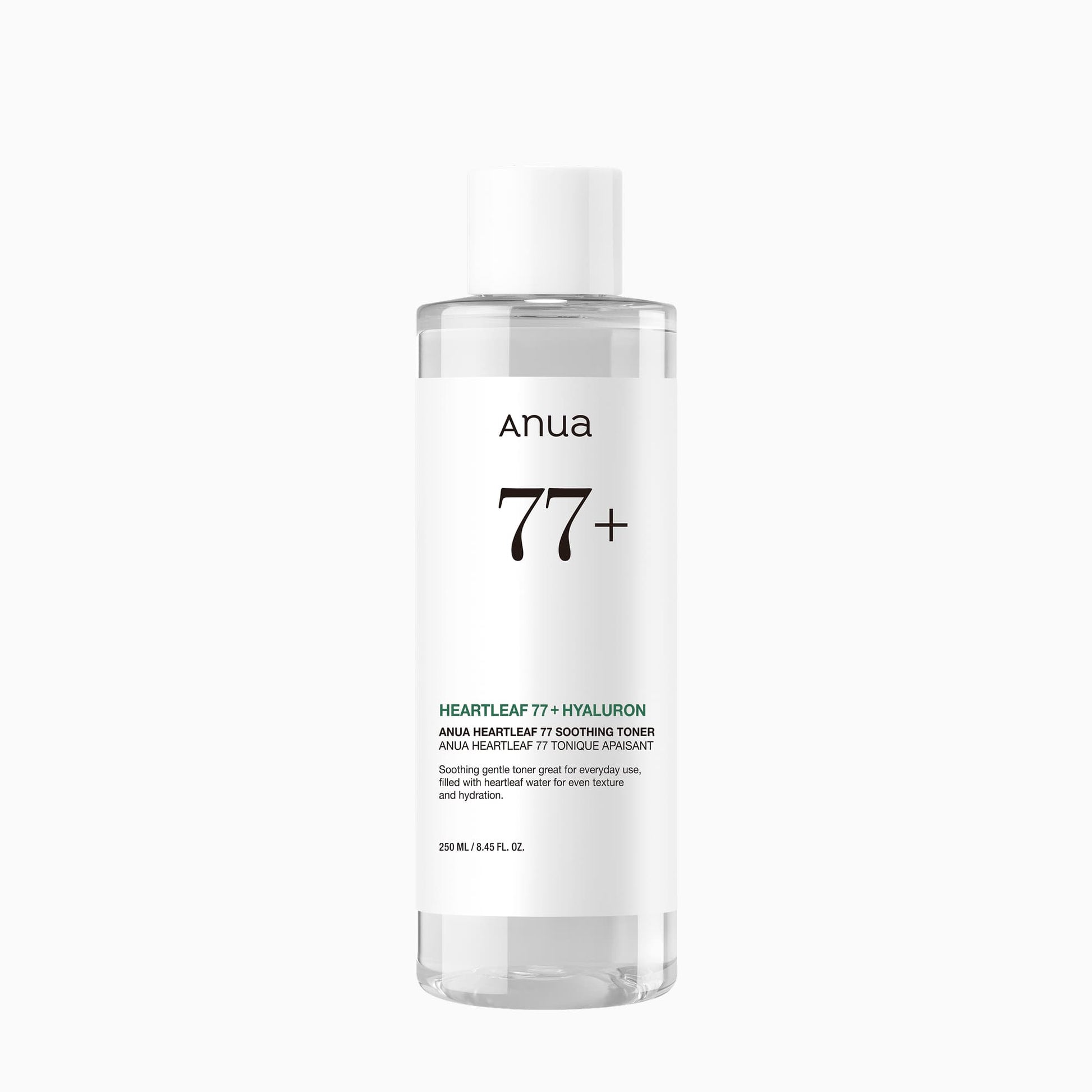 Anua Heartleaf 77% Soothing Toner 250 ml - flacon tonique apaisant Anua