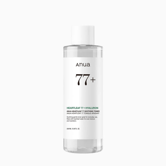 Anua Heartleaf 77% Soothing Toner 250 ml - flacon tonique apaisant Anua