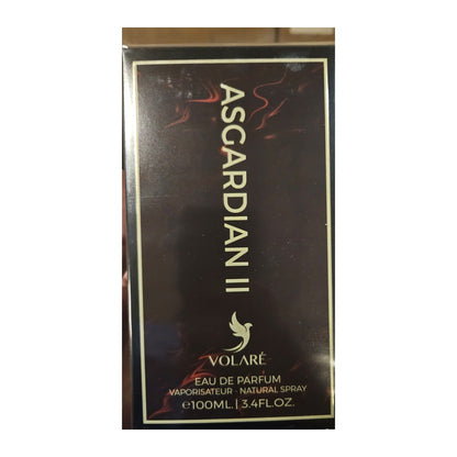 Asgardian II Volaré coffret reçu en stock, packaging noir liseré or motif flammes